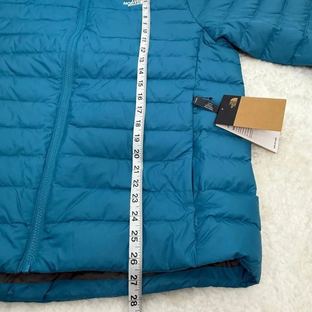 The North Face Men’s Minoqua Down Jacket in Digital Steel Deep Teal Regular Fit